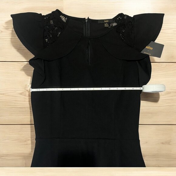 The Perfect Little Black Dress with Lace Accents | Size Medium | NWT - Picture 4 of 5
